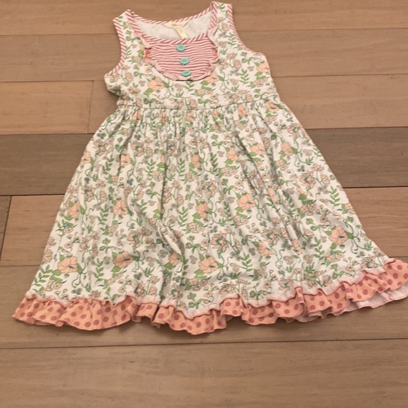 Matilda Jane Girls Floral Dress Size 10 - Picture 5 of 7